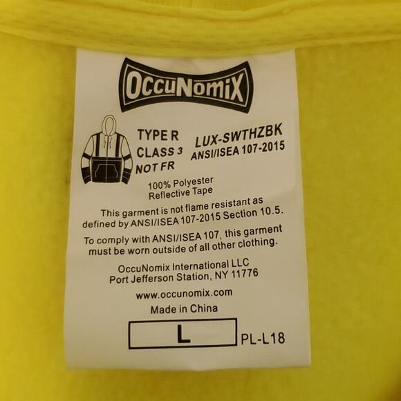 OccuNomix reflective Jacket size Large - Picture 2 of 6